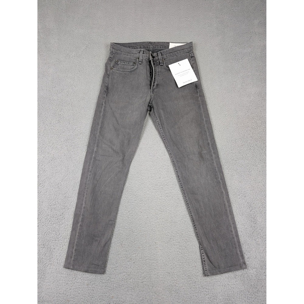 Rag & Bone Jeans Mens 31 Gray‎ Fit 1 Extra Slim Standard Issue Button Fly USA